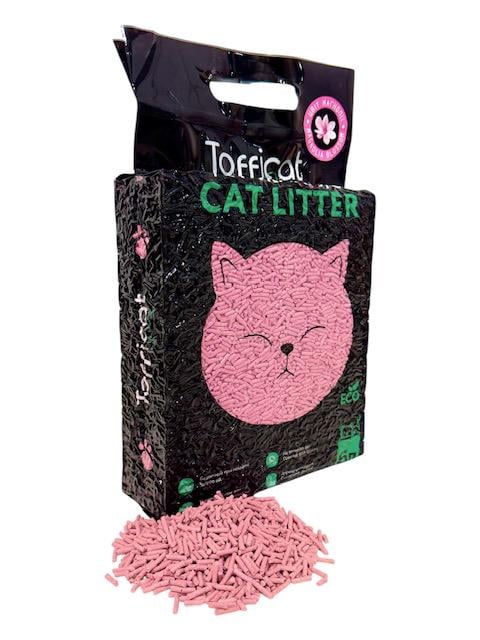 Наповнювач тофу Tofficat для котячого туалету гранульований Цвіт магнолії 2,6 кг/6 л (0029) - фото 1 Наповнювач тофу Tofficat для котячого туалету гранульований Цвіт магнолії 2,6 кг/6 л (0029) - фото 1