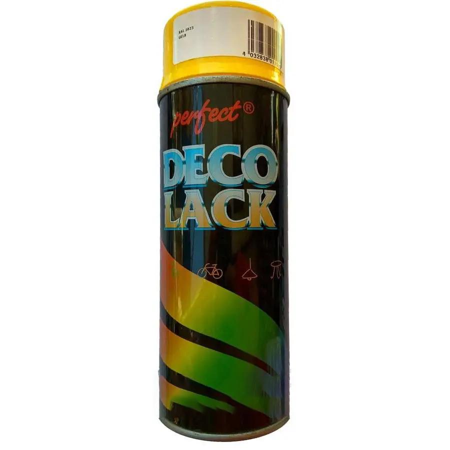 Краска аэрозоль Deco Lack Deco Perfect хром 400 мл Gold (33419)