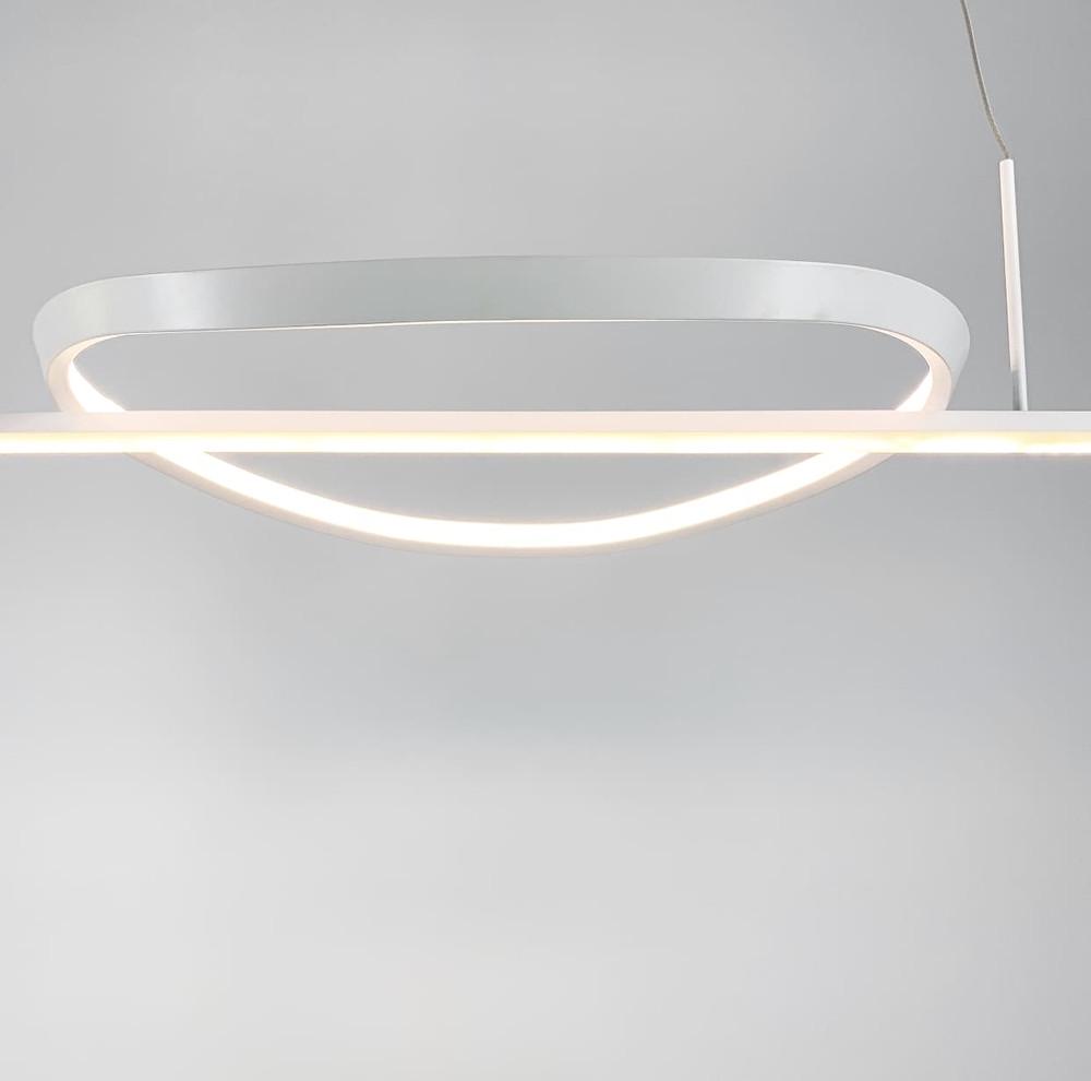 Люстра удлиненная подвесная 120 см Белый (sg-30 Wt) - фото 5 Люстра удлиненная подвесная 120 см Белый (sg-30 Wt) - фото 5