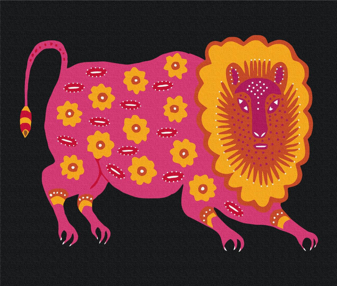 Картина за номерами Brushme Молодий левчик 50x60 см (PBS53721L) Картина за номерами Brushme Молодий левчик 50x60 см (PBS53721L)