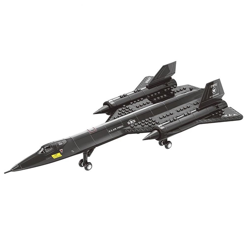 Конструктор Lockheed SR-71 Blackbird дрізд 183 деталей Чорний (1012-945-00)