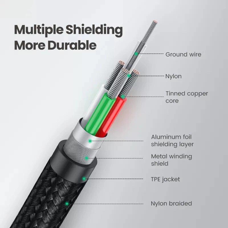 Кабель UGREEN US369 Printer USB to USB type B USB 1 м Black (80801) - фото 9