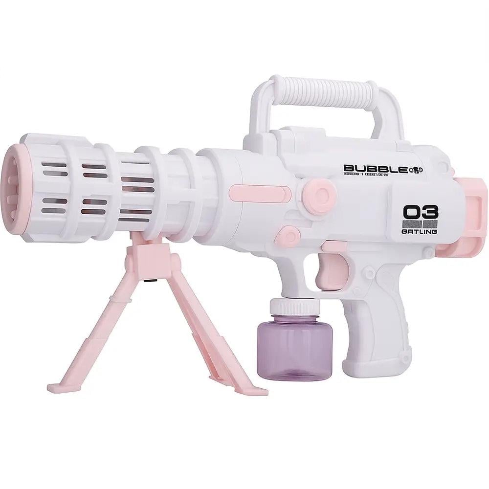 Базука с мыльными пузырями Bubble Gun Розовый (32407692)