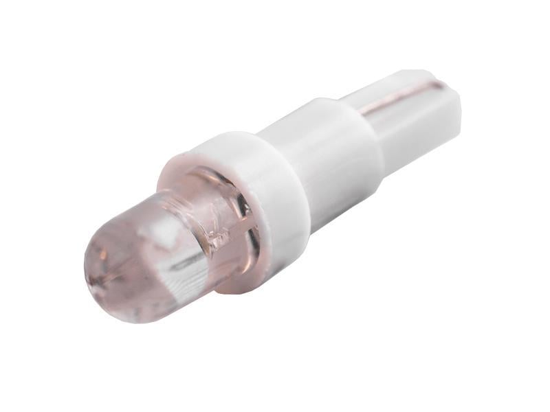 Автомобильная лампа светодиодная LEDUA T5-1pc круглый LED 12V Белый (221)