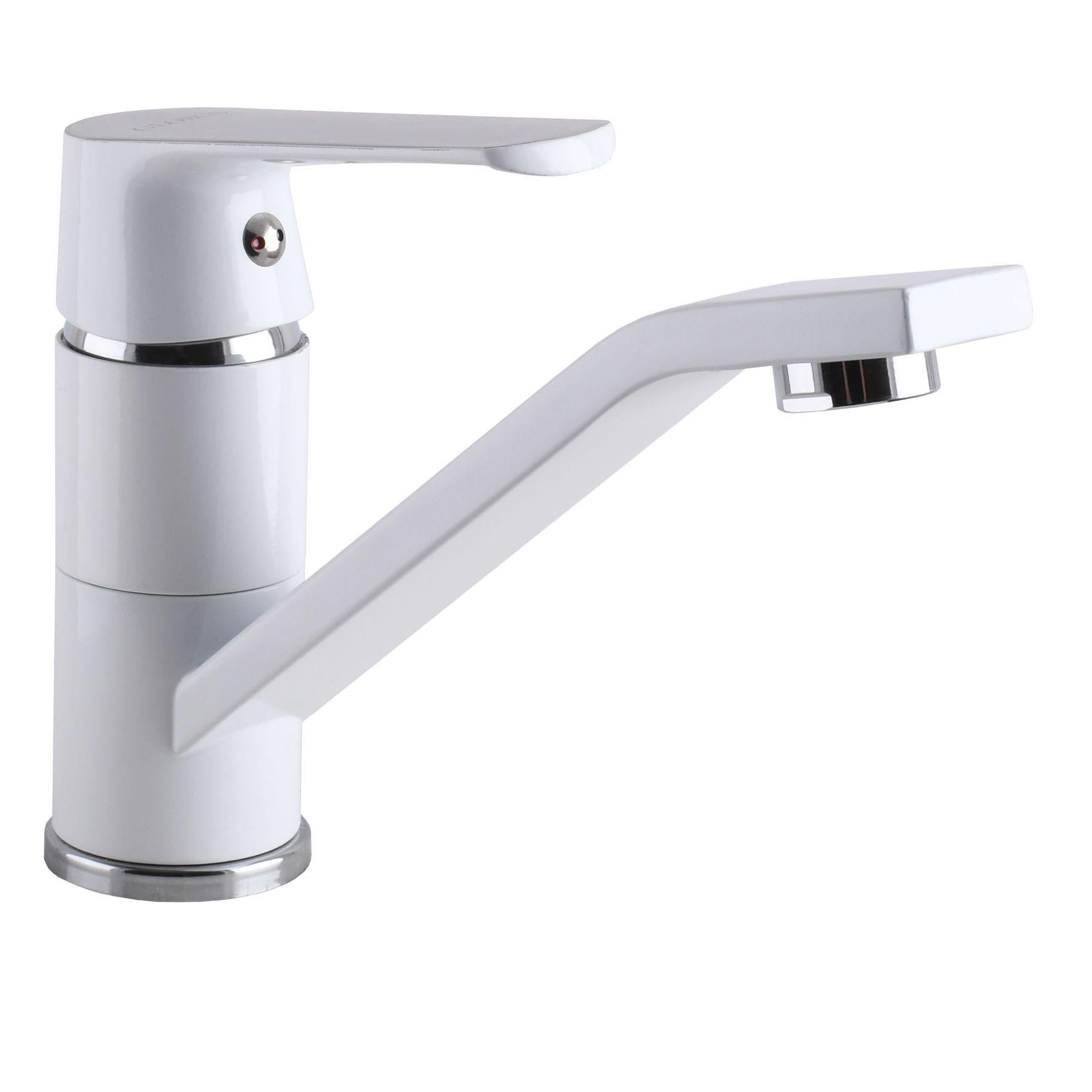 Смеситель для умывальника Globus Lux Laguna GLA-0203MQ-7 White (000022566) Смеситель для умывальника Globus Lux Laguna GLA-0203MQ-7 White (000022566)