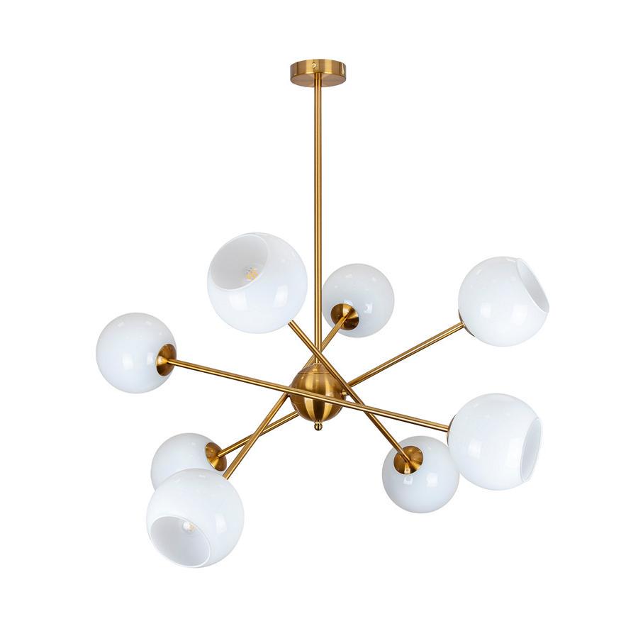 Люстра Levistella 761J2014-8 BRZ/WH (373042)