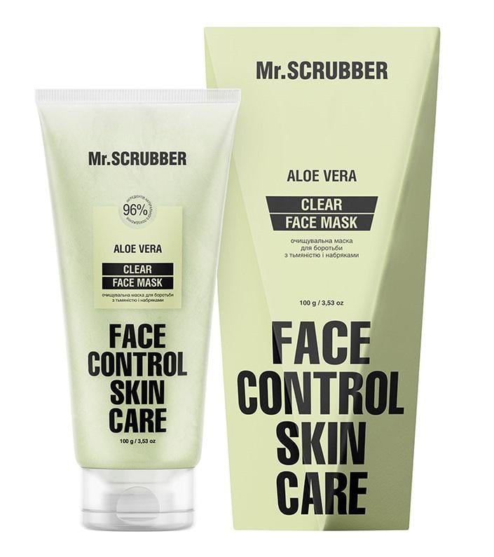 Маска очищувальна для боротьби з тьмяністю і набряками Mr.SCRUBBER Clear Face Control 100 мл