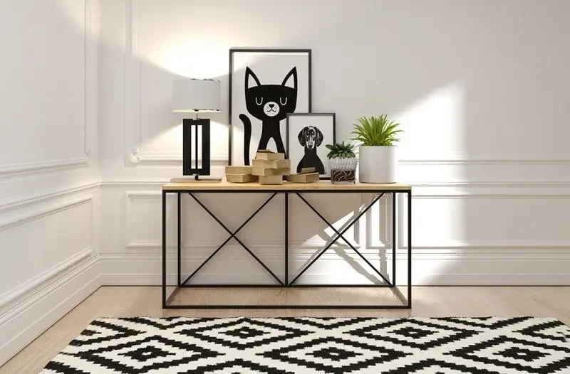 Столик консольный Loft NS-405 для кабинета (3075781387) Столик консольный Loft NS-405 для кабинета (3075781387)