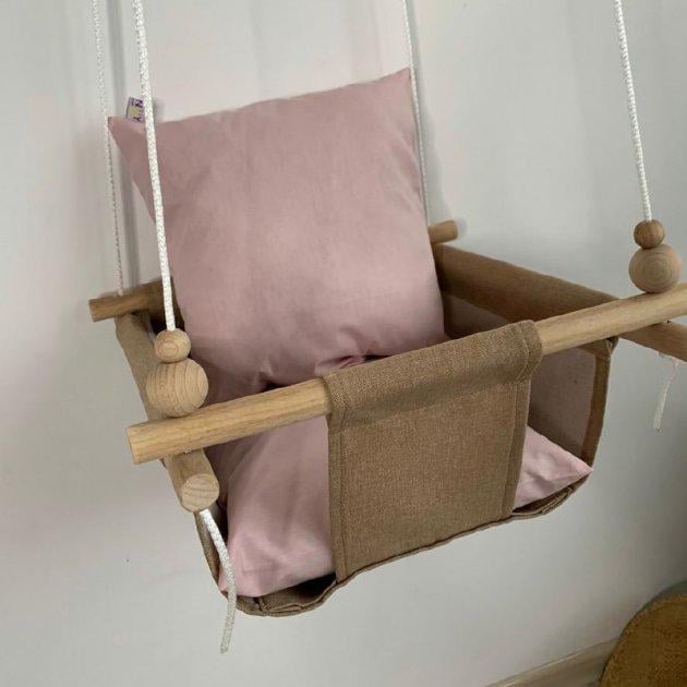 Дитяча гойдалка Infancy Пудра Карамельна (9676053) - фото 5 Дитяча гойдалка Infancy Пудра Карамельна (9676053) - фото 5