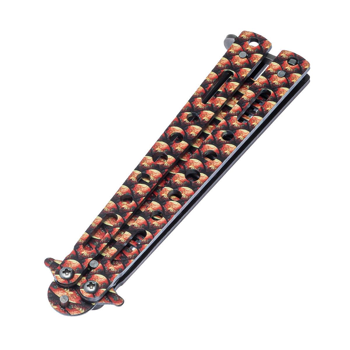 Нож бабочка расческа A1064 22х10 см (t7404) - фото 2 Нож бабочка расческа A1064 22х10 см (t7404) - фото 2