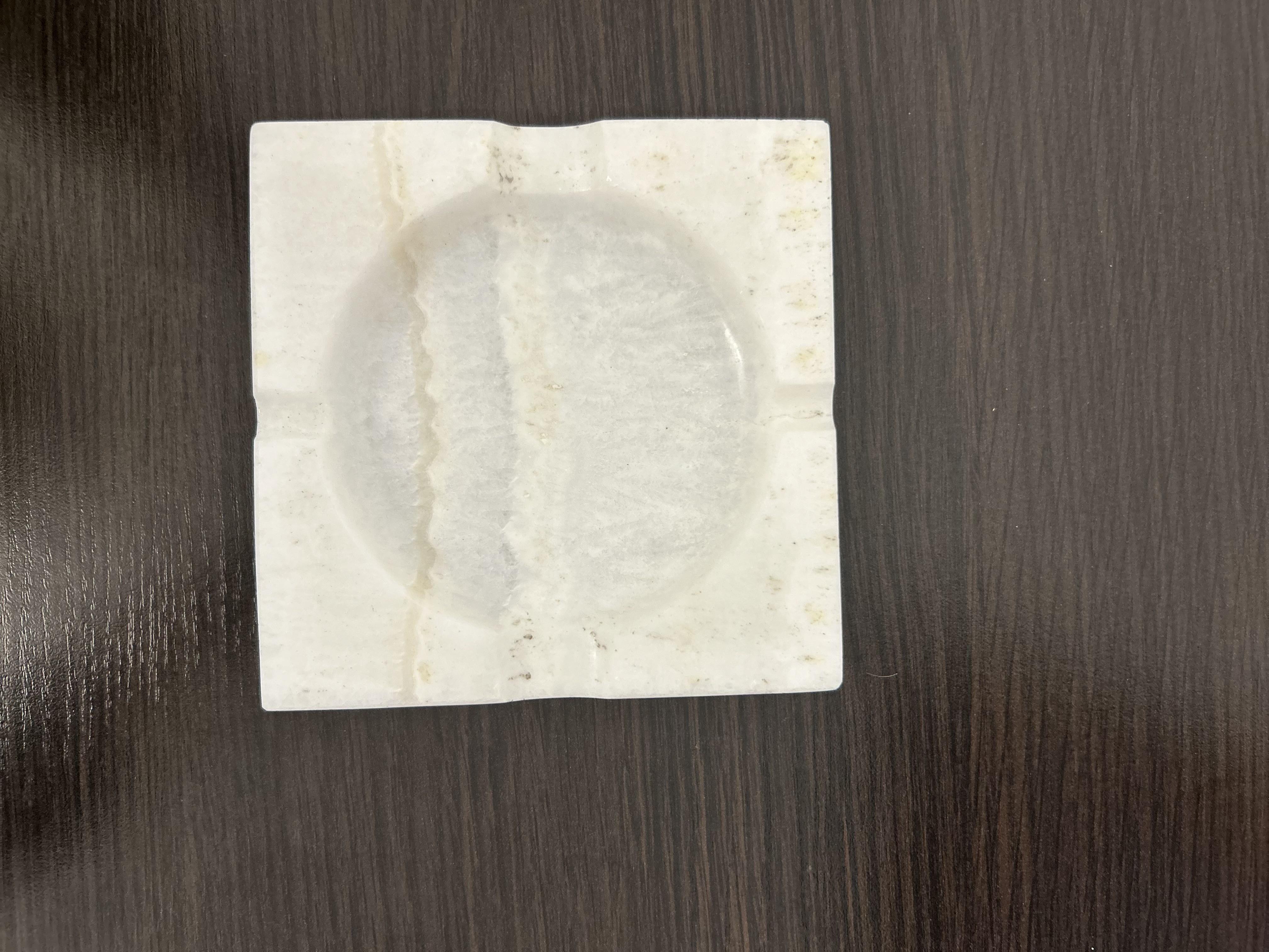 Попільничка мармурова квадратна MARKAM 14 см Білий (6277219) - фото 10 Попільничка мармурова квадратна MARKAM 14 см Білий (6277219) - фото 10