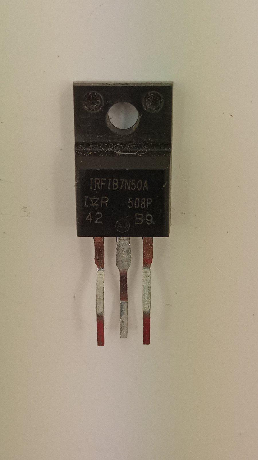 Транзистор IRFIB7N50A n-channel 500V 6,6 A 0,52 Om 60W TO-220F (04598)