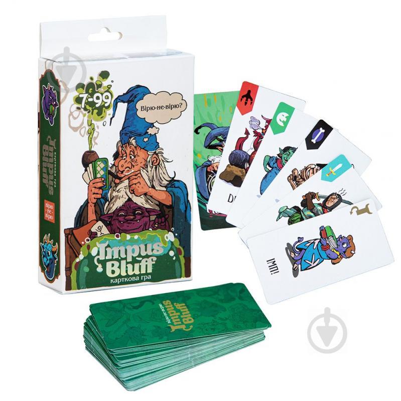 Карточная игра Impus Bluff укр Strateg (30761)