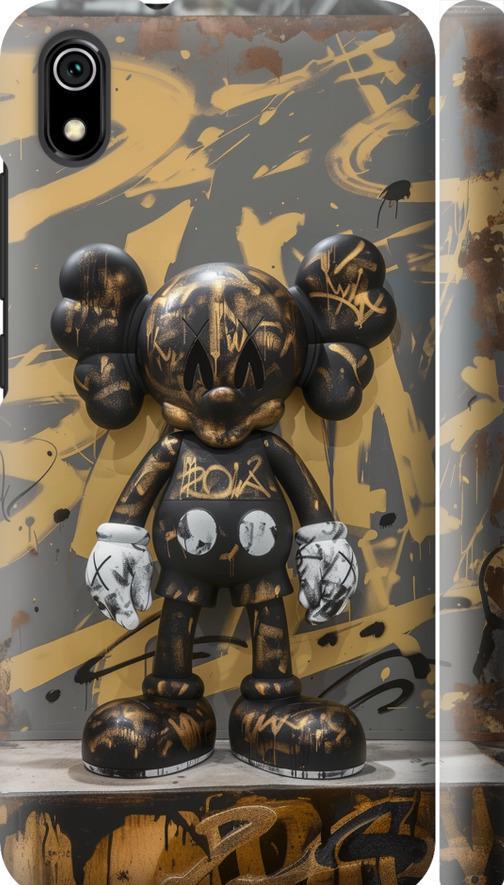 Чехол на Xiaomi Redmi 7A Bronze kaws (6097m-1716-42517)