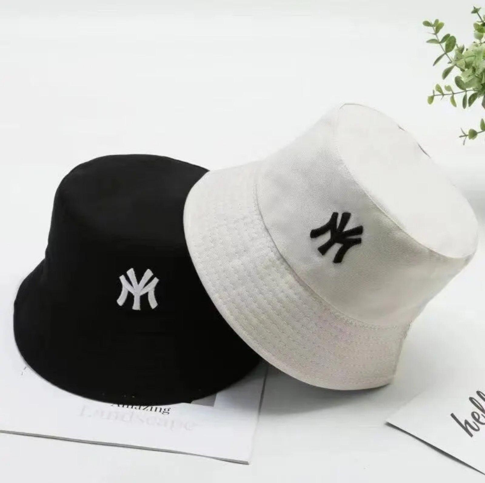 Панама NY з вишивкою Чорно-білий (24762956) - фото 2 Панама NY з вишивкою Чорно-білий (24762956) - фото 2