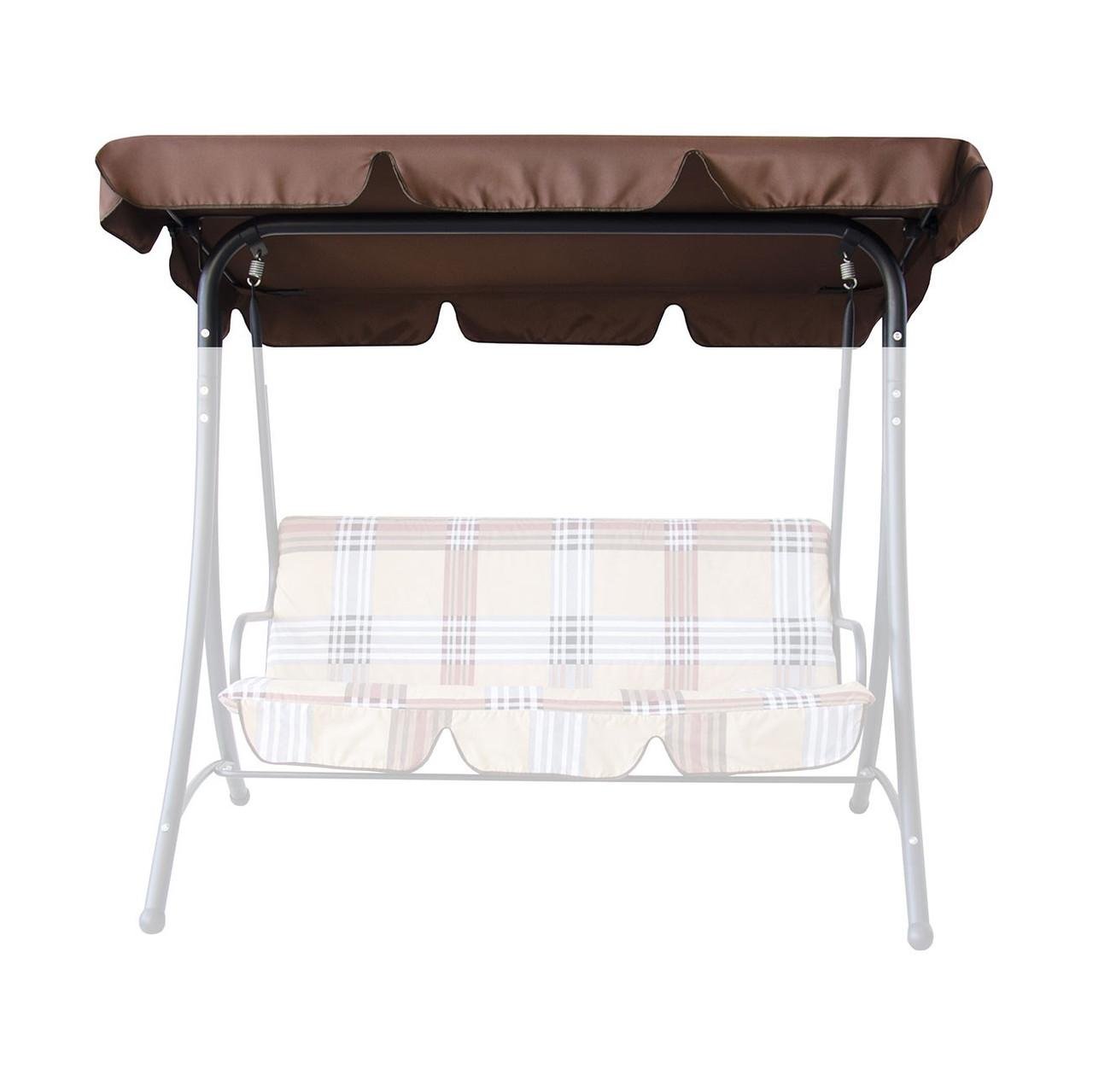 Тент на садовые качели Вероника/Келли Шоколадный (27196086) Тент на садовые качели Вероника/Келли Шоколадный (27196086)