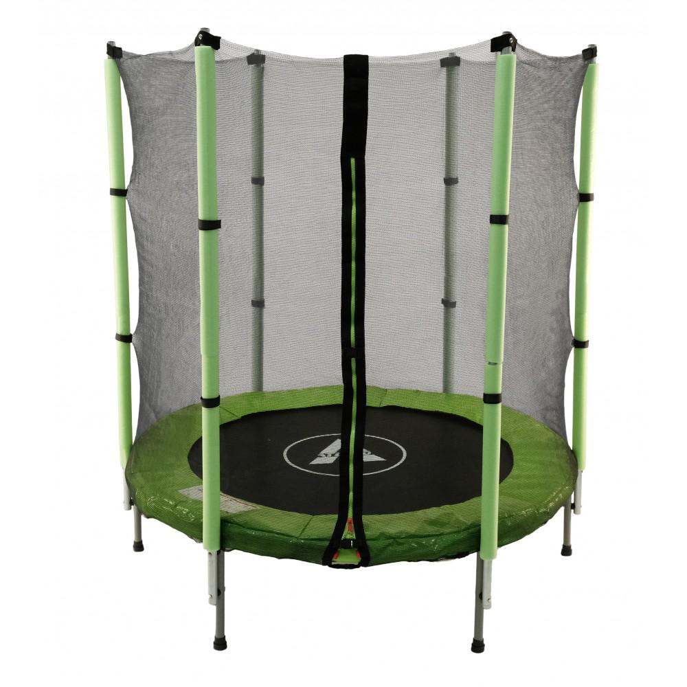 Батут детский Atleto с сеткой 140 см Зеленый (21000402) - фото 7 Батут детский Atleto с сеткой 140 см Зеленый (21000402) - фото 7