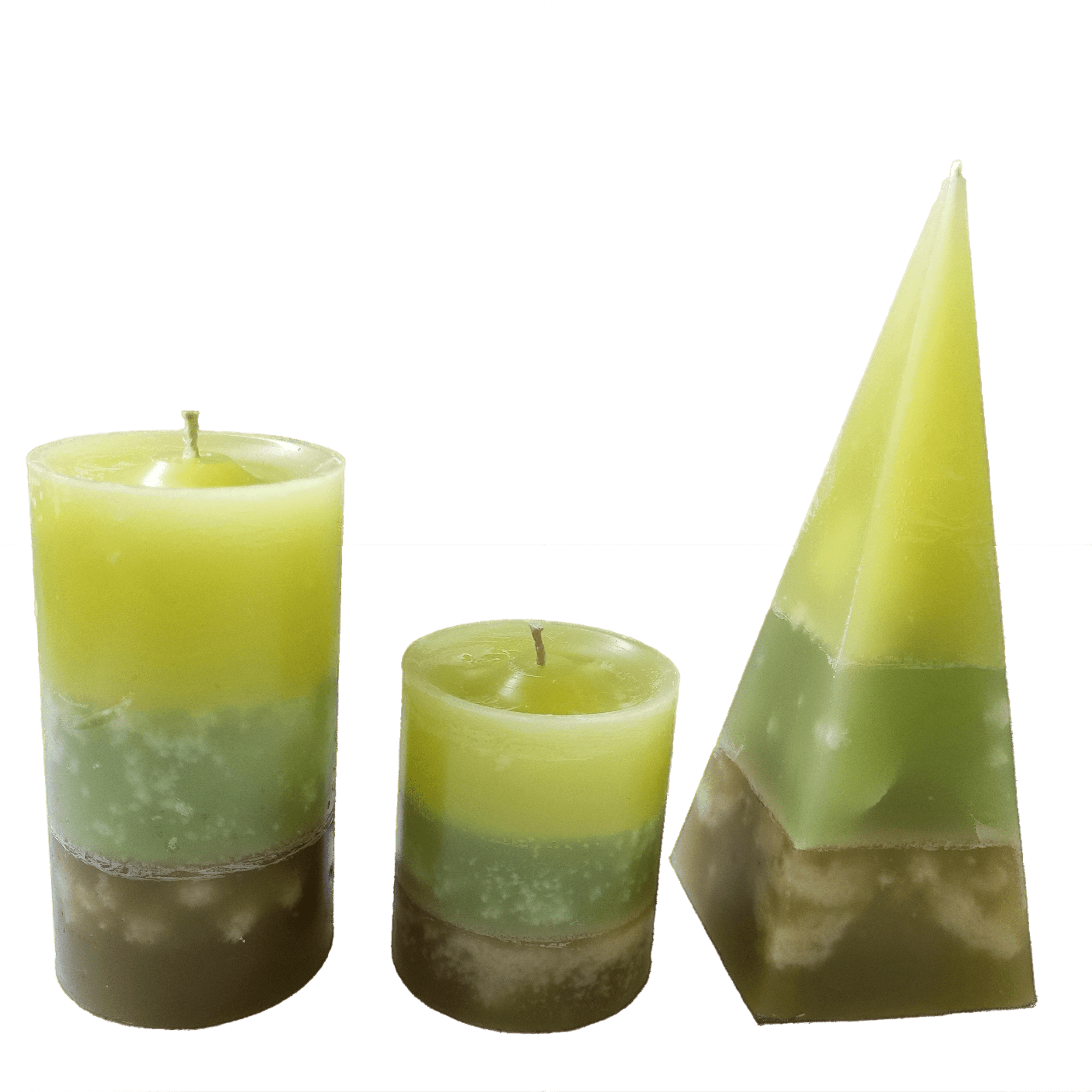 Набір свічок MALINA Candles Lemongrass 3 шт. - фото 1