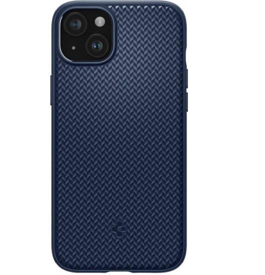 Чехол для телефона Spigen Mag Armor MagFit Apple iPhone 15 Plus Синий (ACS06672)