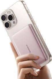 Повербанк BASEUS 10000 mAh 22.5 Вт з Magsafe зарядкою для iPhone Рожевий (29661506) - фото 2