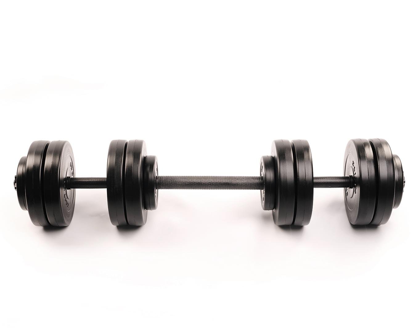 Гантелі Elitum 2 шт. 26 кг з подовжувачем грифа для штанги (4671) - фото 3 Гантелі Elitum 2 шт. 26 кг з подовжувачем грифа для штанги (4671) - фото 3