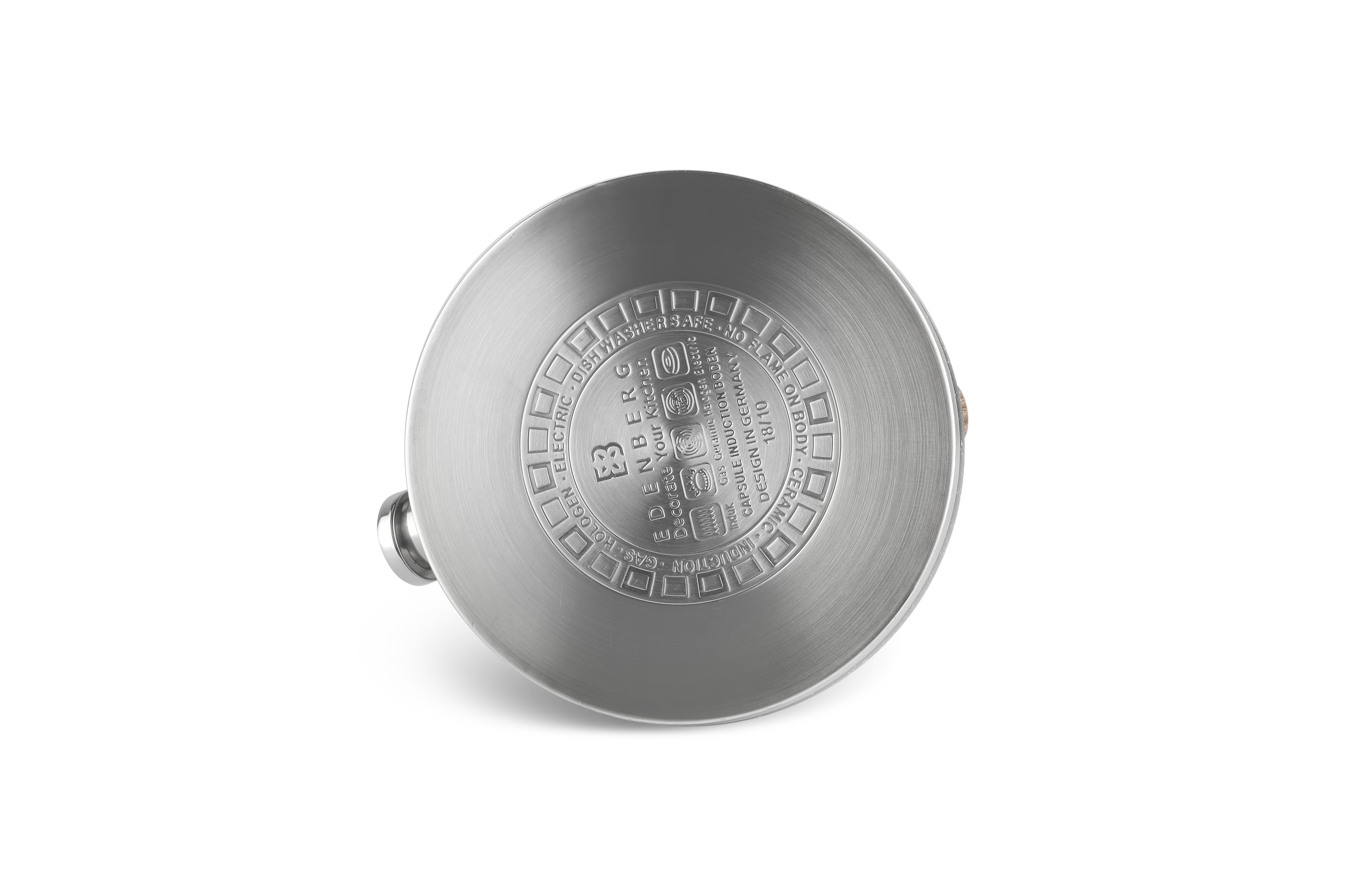 Чайник со свистком Edenberg EB-8843 из нержавеющей стали 3 л Черный (57-46-EB-8843-1) - фото 3 Чайник со свистком Edenberg EB-8843 из нержавеющей стали 3 л Черный (57-46-EB-8843-1) - фото 3