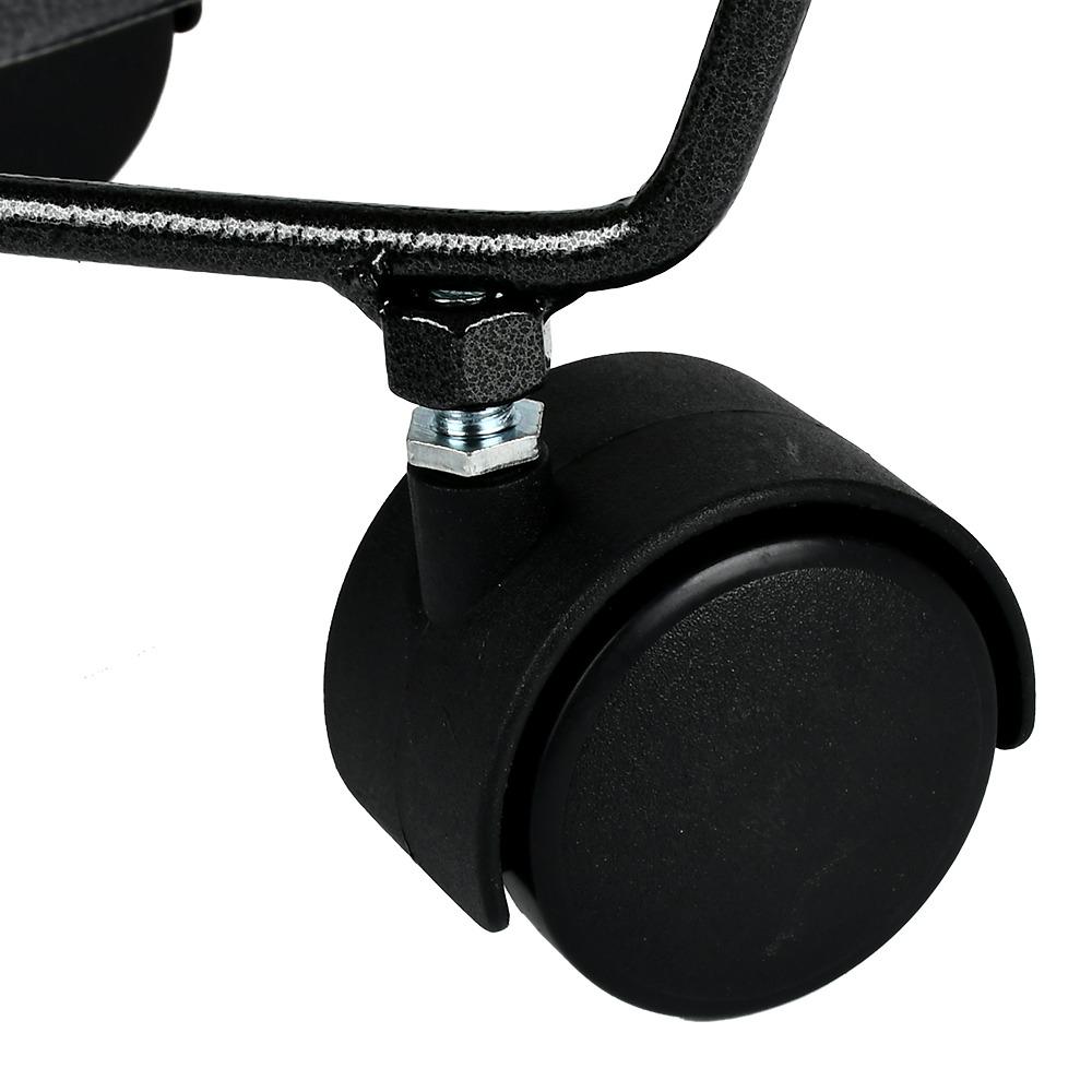 Подставка для цветов на колесиках 36 см (R93178) - фото 2