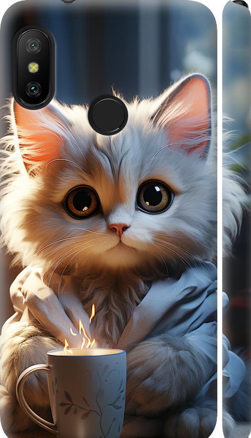 Чехол на Xiaomi Mi A2 Lite White cat (5646m-1522-42517)