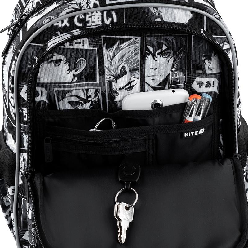 Рюкзак шкільний з ортопедичною спинкою KITE Education K25-773M-4 Anime Boy (000995289) - фото 2 Рюкзак шкільний з ортопедичною спинкою KITE Education K25-773M-4 Anime Boy (000995289) - фото 2