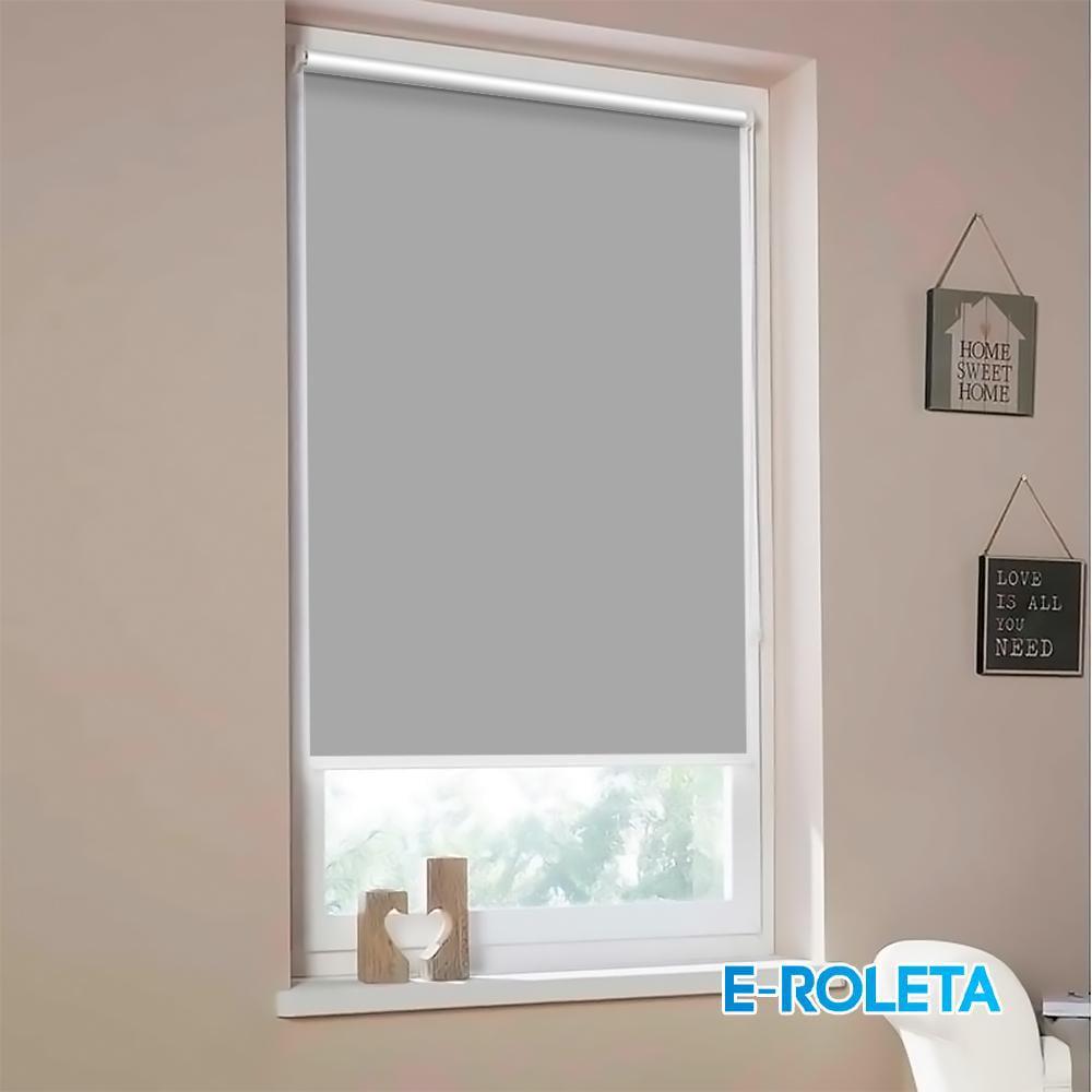 Ролета тканинна блекаут E-ROLETA ВО 54 Сільвер з фіксацією під нахил 30х165 см Сірий (ВО-S-54-30-165) - фото 4 Ролета тканинна блекаут E-ROLETA ВО 54 Сільвер з фіксацією під нахил 30х165 см Сірий (ВО-S-54-30-165) - фото 4