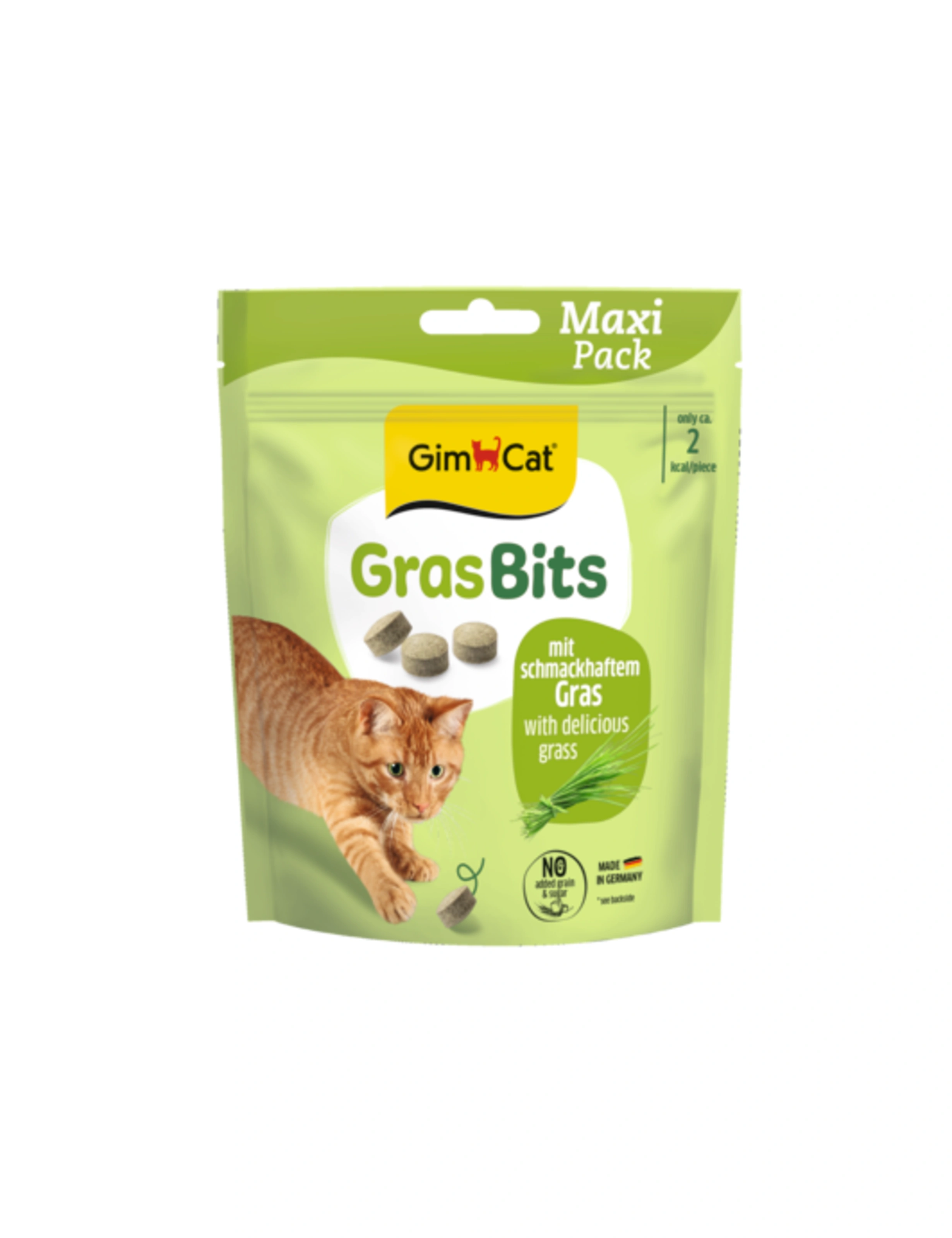 Ласощі GimCat GrasBits для котів з травою 40 г (27733071)