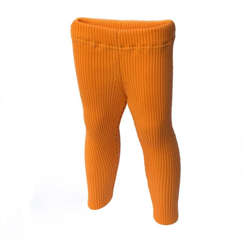 Термо леггинсы из шерсти мериноса София 98-104 см Оранжевый (212-1)
