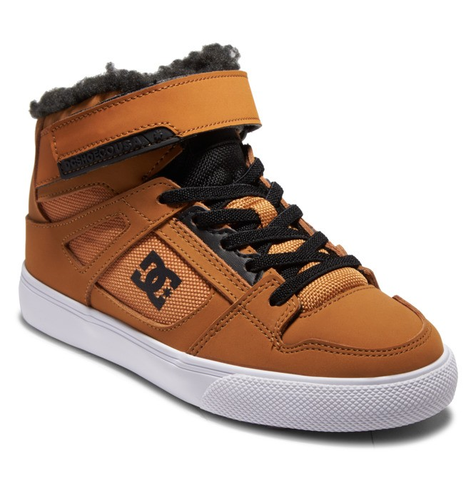 Кроссовки DC Shoes Kids Pure High Top Wnt р. 29/12/18,7 см Коричневый - фото 3 Кроссовки DC Shoes Kids Pure High Top Wnt р. 29/12/18,7 см Коричневый - фото 3