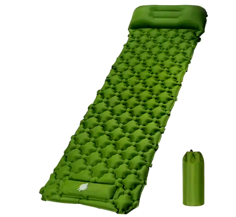 Каремат с подушкой/встроенным насосом 190х60 см (29371045) Каремат с подушкой/встроенным насосом 190х60 см (29371045)