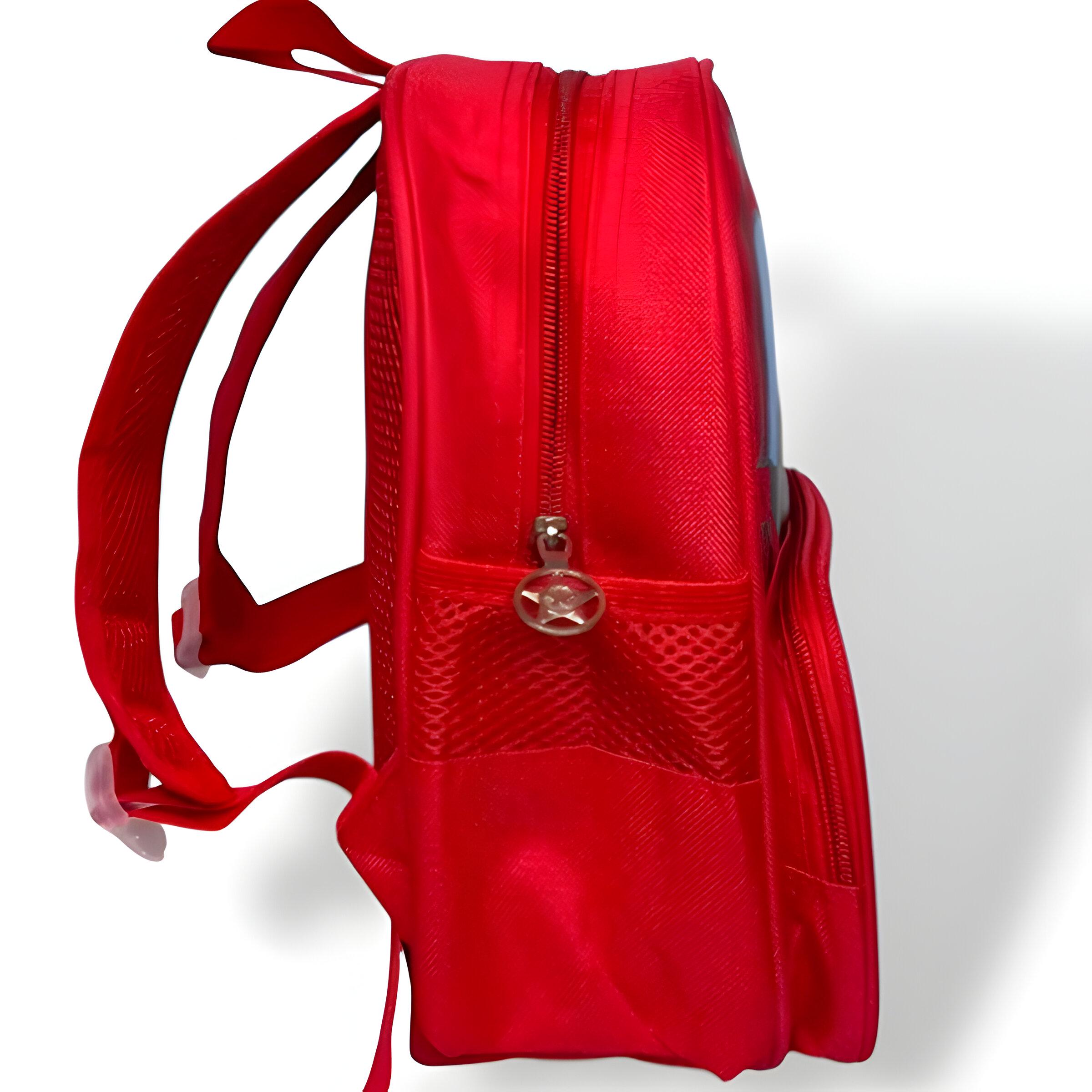 Рюкзак дитячий повсякденний Автомобіль 30х22х9 см Червоний (25-60) - фото 2 Рюкзак дитячий повсякденний Автомобіль 30х22х9 см Червоний (25-60) - фото 2