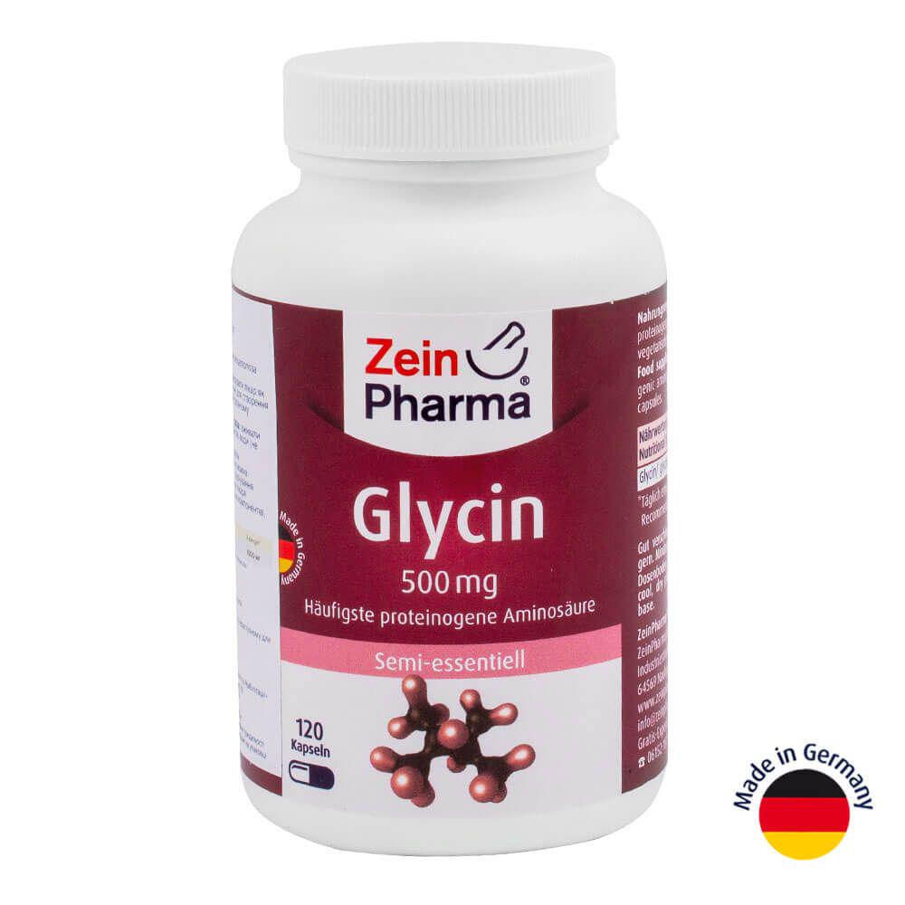 Глицин ZeinPharma 500 мг 120 капсул (6207)