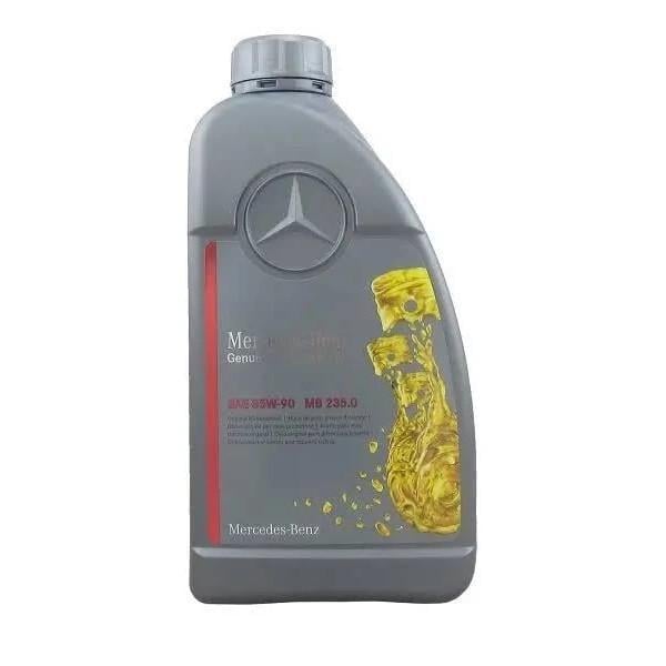 Трансмиссионное масло Mercedes 235.0 Genuine Rear Axle Oil 1 л (A094989090011ADLW) Трансмиссионное масло Mercedes 235.0 Genuine Rear Axle Oil 1 л (A094989090011ADLW)