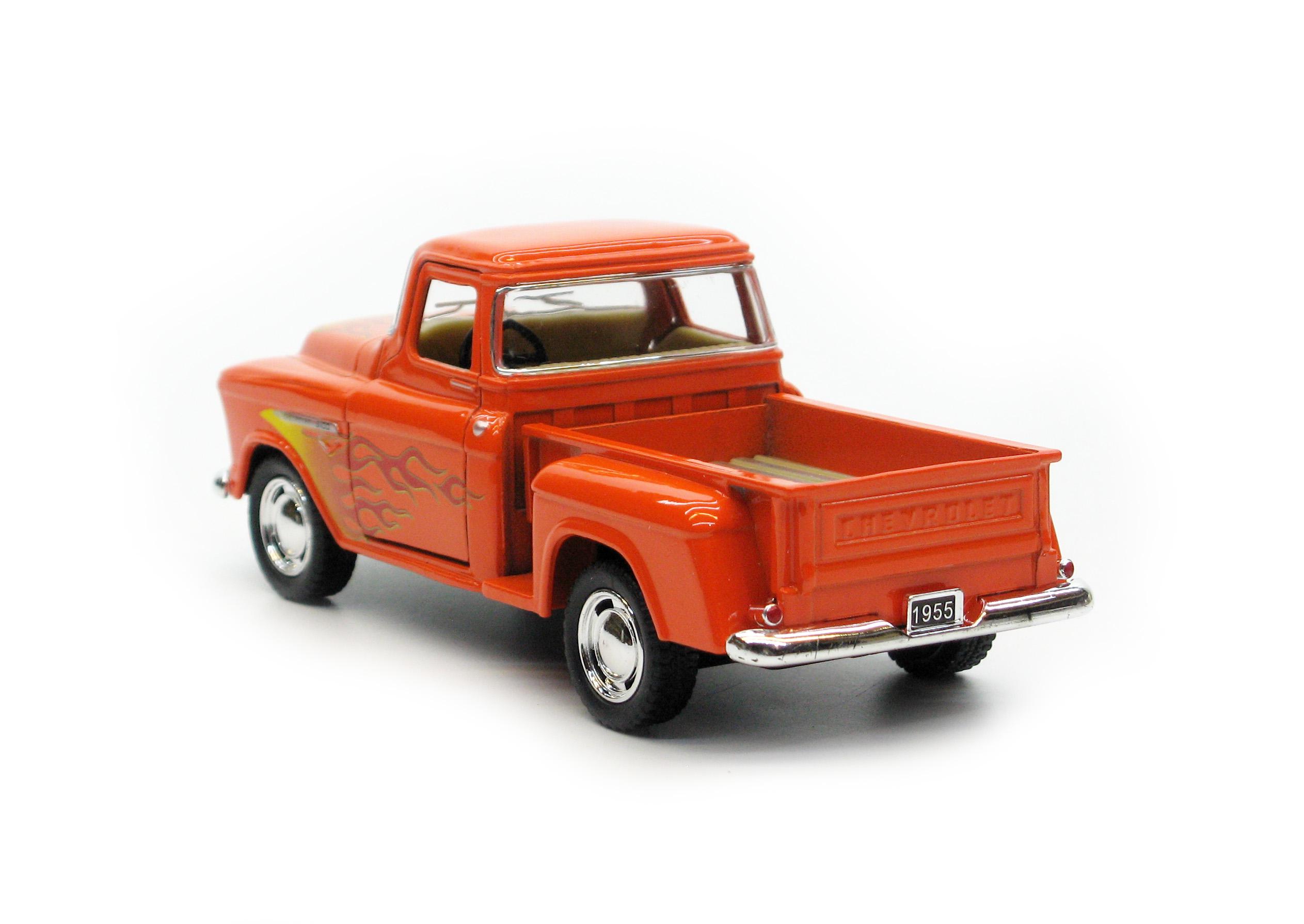 Машина металлическая KT5330F Chevy Stepside Pick-up with printing 1955 - фото 3 Машина металлическая KT5330F Chevy Stepside Pick-up with printing 1955 - фото 3