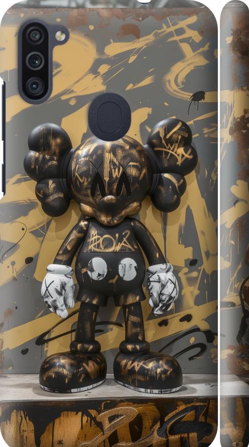 Чехол на Samsung Galaxy A11 A115F Bronze kaws (6097m-2012-42517)