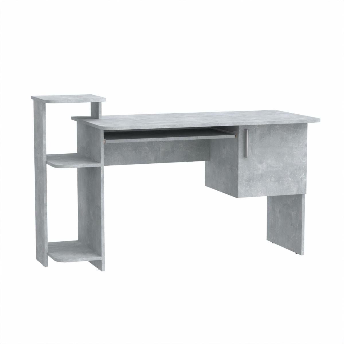 Стол компьютерный Компанит СКМ 3 141,8х60х86,7 см Бетон (66f00be2e46f9163b5262a31)
