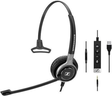 Навушники з мікрофоном Sennheiser Epos Impact SC 635 USB Black (507254)