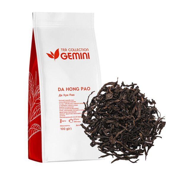 Чай листовий Gemini Da Hong Pao 100 г (474)