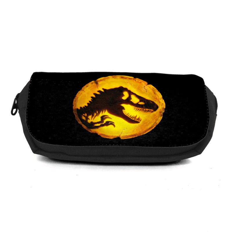 Пенал школьный Парк Юрского Периода 004 Jurasic Park JRP-004 Черный (1480995307)