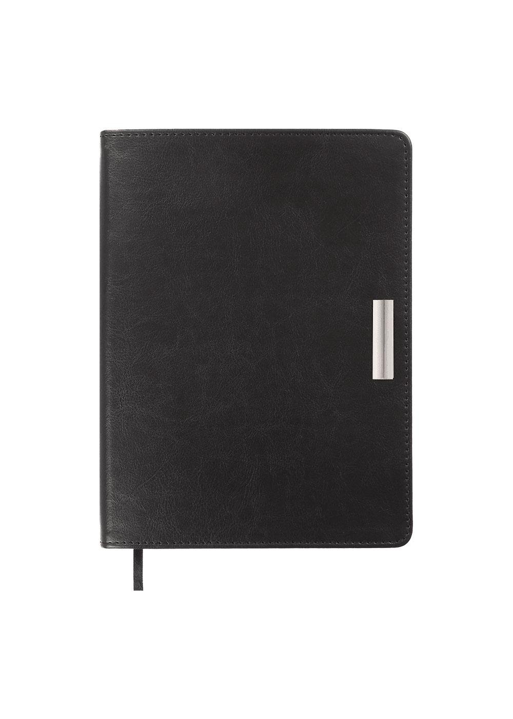 Щоденник Buromax 2026 SALERNO А5 датований Чорний (BM.2133-01) - фото 1 Щоденник Buromax 2026 SALERNO А5 датований Чорний (BM.2133-01) - фото 1