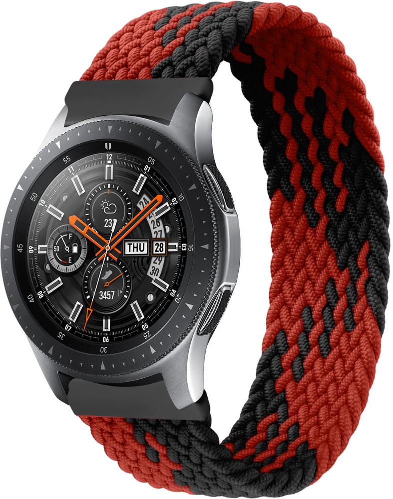 Ремешок Solo Loop Multi для Galaxy Watch 46 мм (145 мм) Black/Red (33657-44)