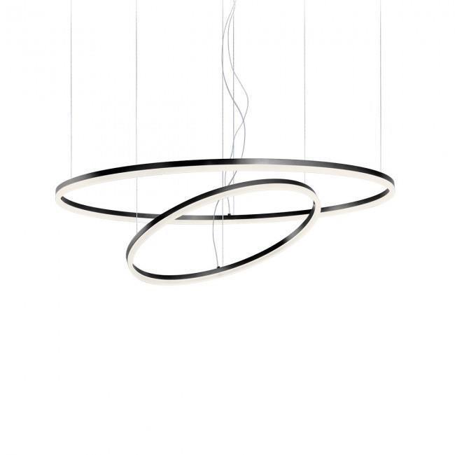 Подвесной светильник Redo Orbit SU LED 108 W 3000K D1000+600 4.1.2 Sand Black (01-1953)