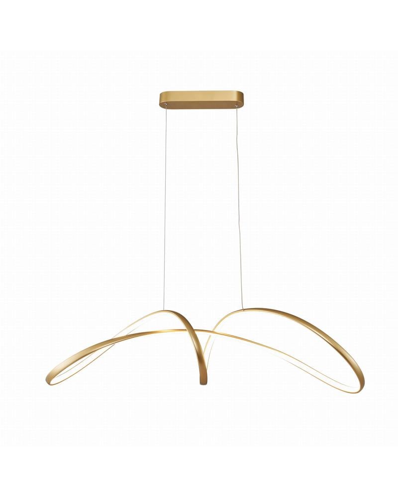 Люстра Zuma Line 20026P-GD Fermi LED 1x50W 3000K-6000K 2800Lm IP20 (20026P-GD) Люстра Zuma Line 20026P-GD Fermi LED 1x50W 3000K-6000K 2800Lm IP20 (20026P-GD)