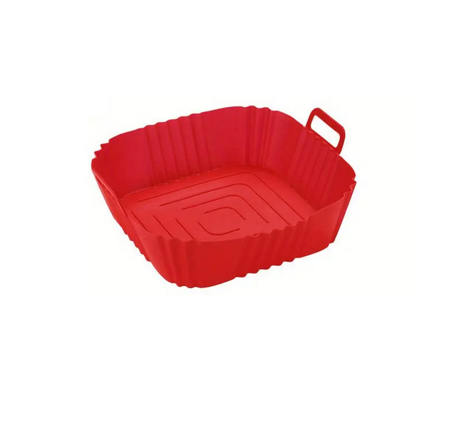 Форма силіконова для аерогрилю мультипечі ребриста 16,5 см Червоний (REN-37) Форма силіконова для аерогрилю мультипечі ребриста 16,5 см Червоний (REN-37)