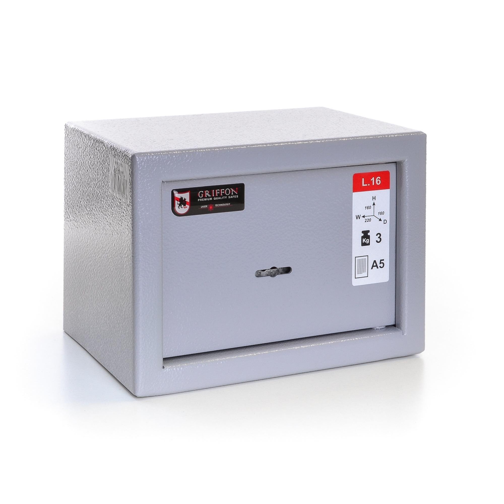 Сейф меблевий Griffon L.16.K на ригельній системі (2-12-L.16.K)