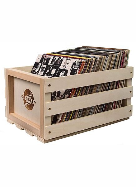 Підставка Record Storage Crate під вініловий програвач Natural